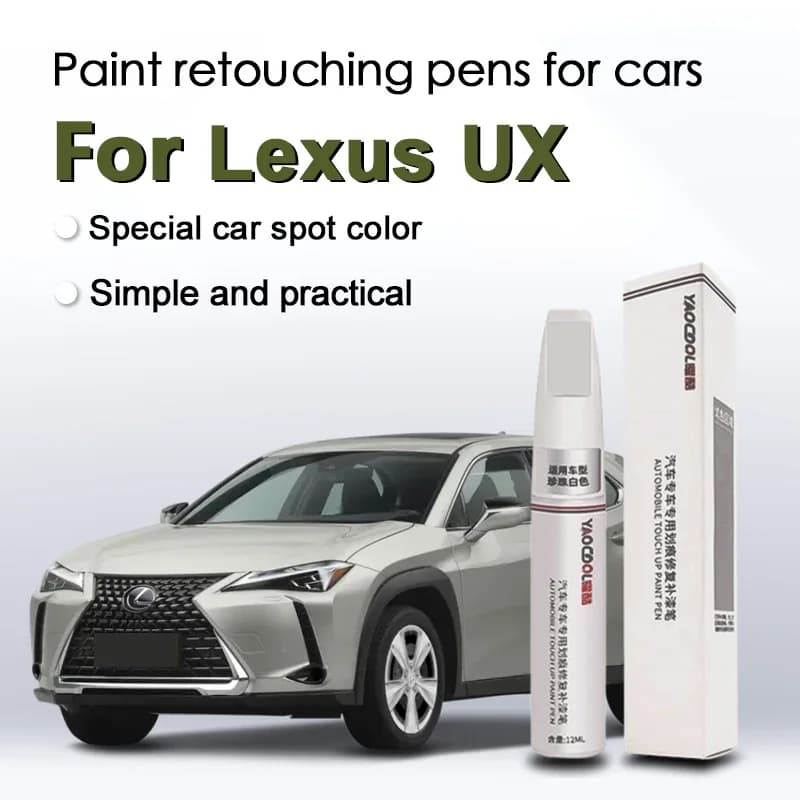 Per Lexus UX Car Paint Touch-up Pen Kit di riparazione graffi Cura della vernice Cera Spray Vernice Trace Remover, Adatto per Lexus UX