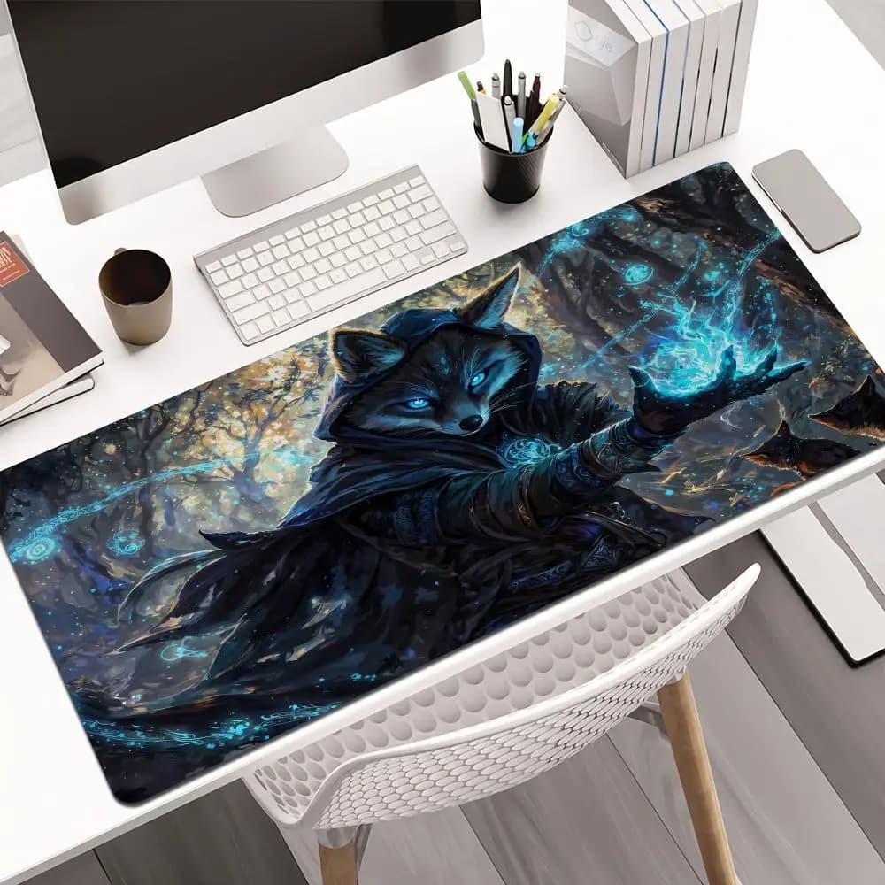 Simpatico tappetino per mouse anime tappetini da gioco tappetino da scrivania XXL gamer accessori per PC tappetini di espansione tastiera processo di bloccaggio del bordo antiscivolo in gomma