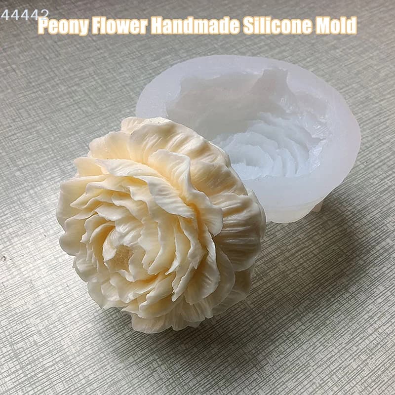 Stampo in Silicone per Torte, Cioccolato, Sapone, Candele, con Motivo Floreale in Rilievo, per Aromaterapia, Caramelle, Decorazioni Matrimoniali Fatte a Mano