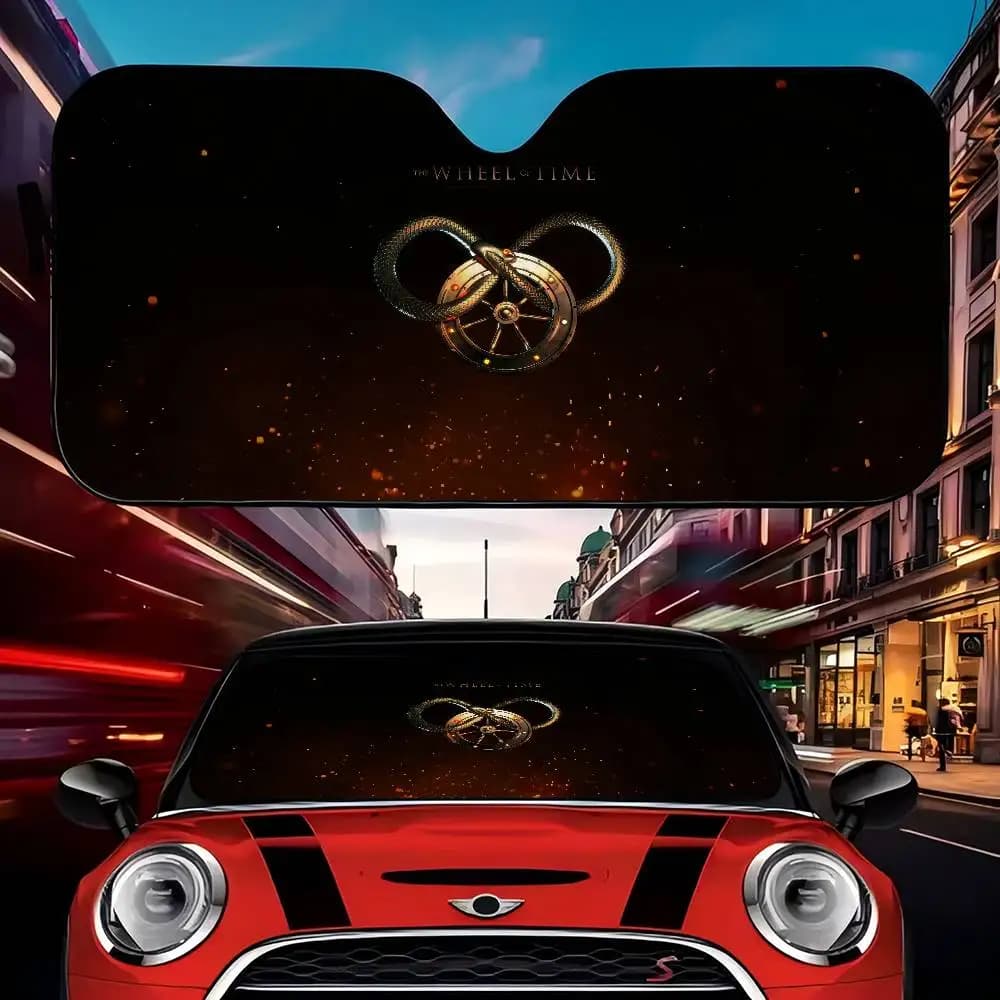 Film La ruota del tempo Parabrezza Parasole Parabrezza Copertura Parasole Auto Visiera parasole Coperture per auto Protezione solare per auto