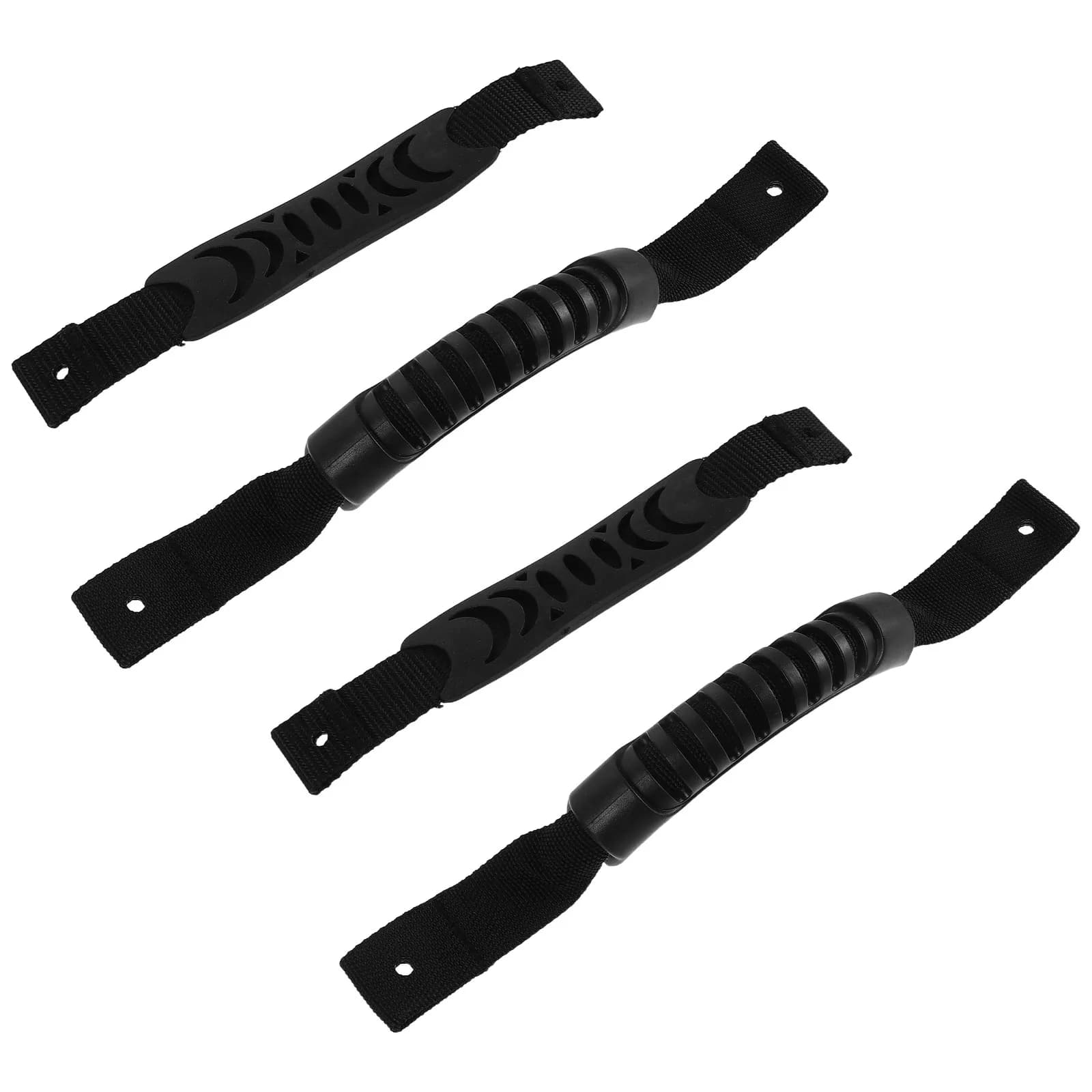 4 Pezzi Maniglie di Ricambio per Kayak, Cinghie in Nylon Resistente con Fettuccia in PVC, Maniglia di Sicurezza per Paddle Board, Accessori per Canoa