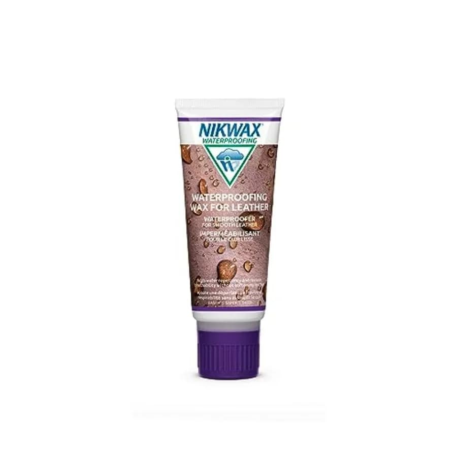 Waterproofing Wax for Leather, Cream, Restores DWR Water Repellency, Shoe Care, Boot and Footwear Cleaner, Rain Protection, Saf