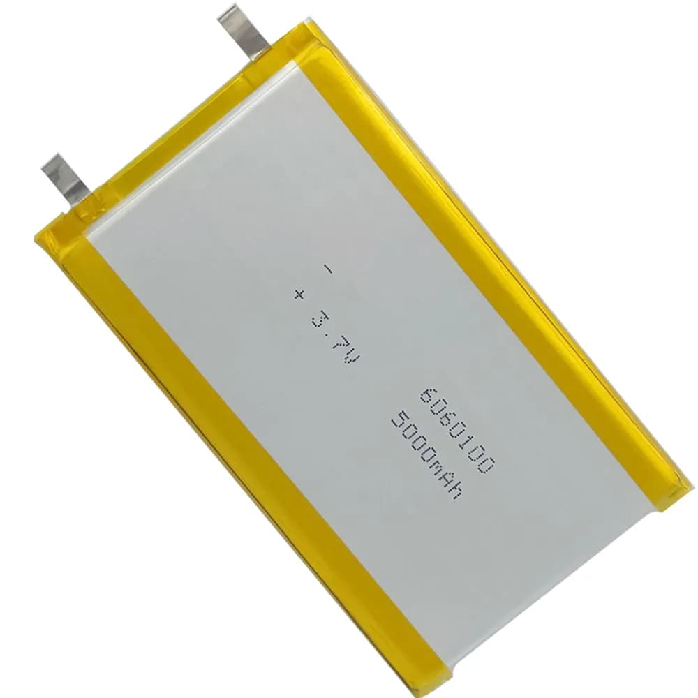 1-10PCS 6060100 18.5Wh Rechargeable High Large Capacity LiPo Battery Cell 3.7V 5000mAh Lithium Polymer Battery for Power Bank