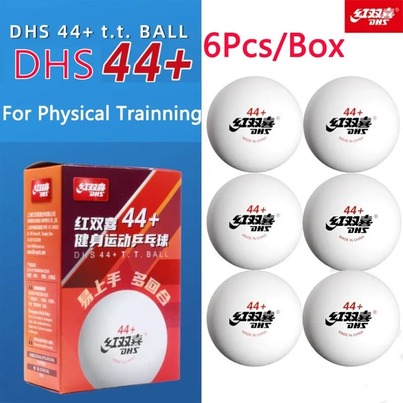 DHS 44 + Palline da ping pong con cucitura Grande ping pong fitness ABS Allenamento fisico all'aperto per la vecchia grande pallina da ping pong