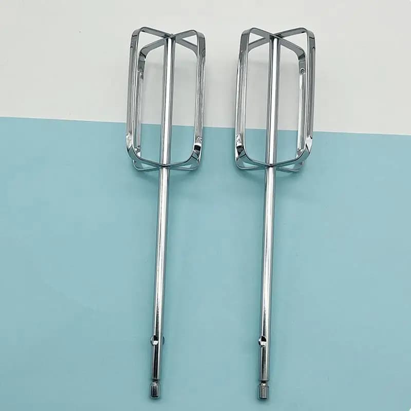 .Hot Sale-1/2Pcs Universal Stainless Steel Hand Mixer Beaters Attachments Electric Hand Mixer Whisk Replacement 2026