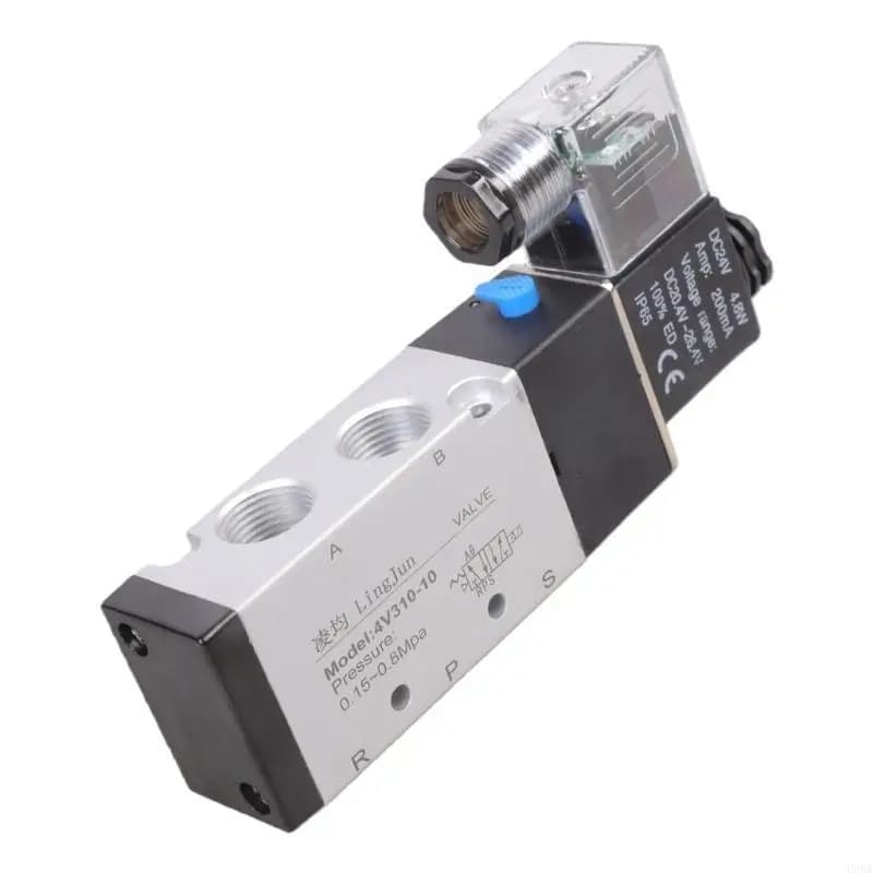 Elettrovalvole elettriche pneumatiche con controllo della posizione a 5 24 V 4V310-10