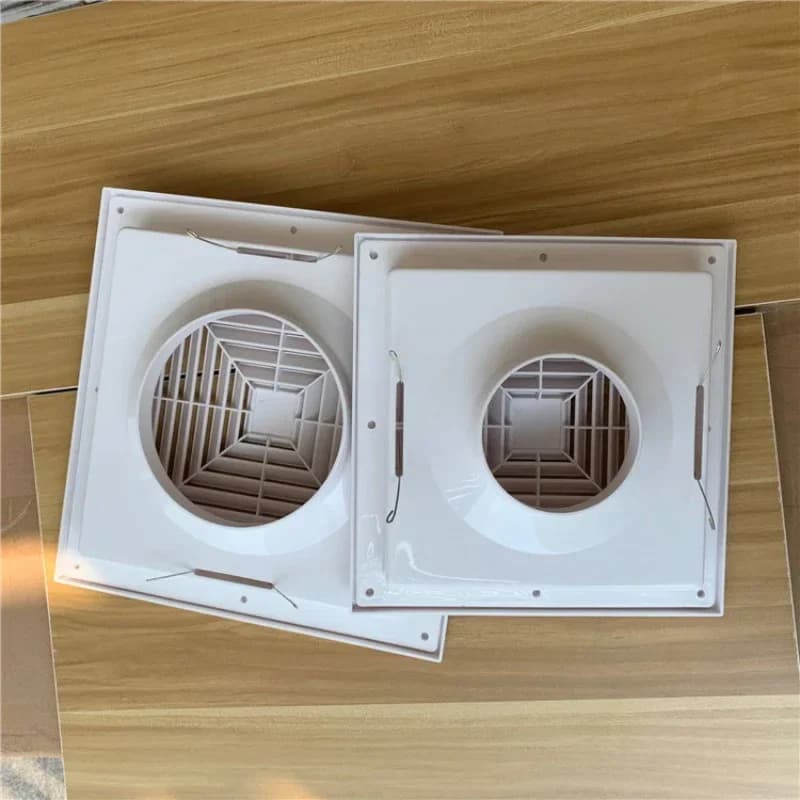 1 pcs ABS square diffuser air conditioner air intake ceiling new air intake led to ceiling air intake ventilation hood