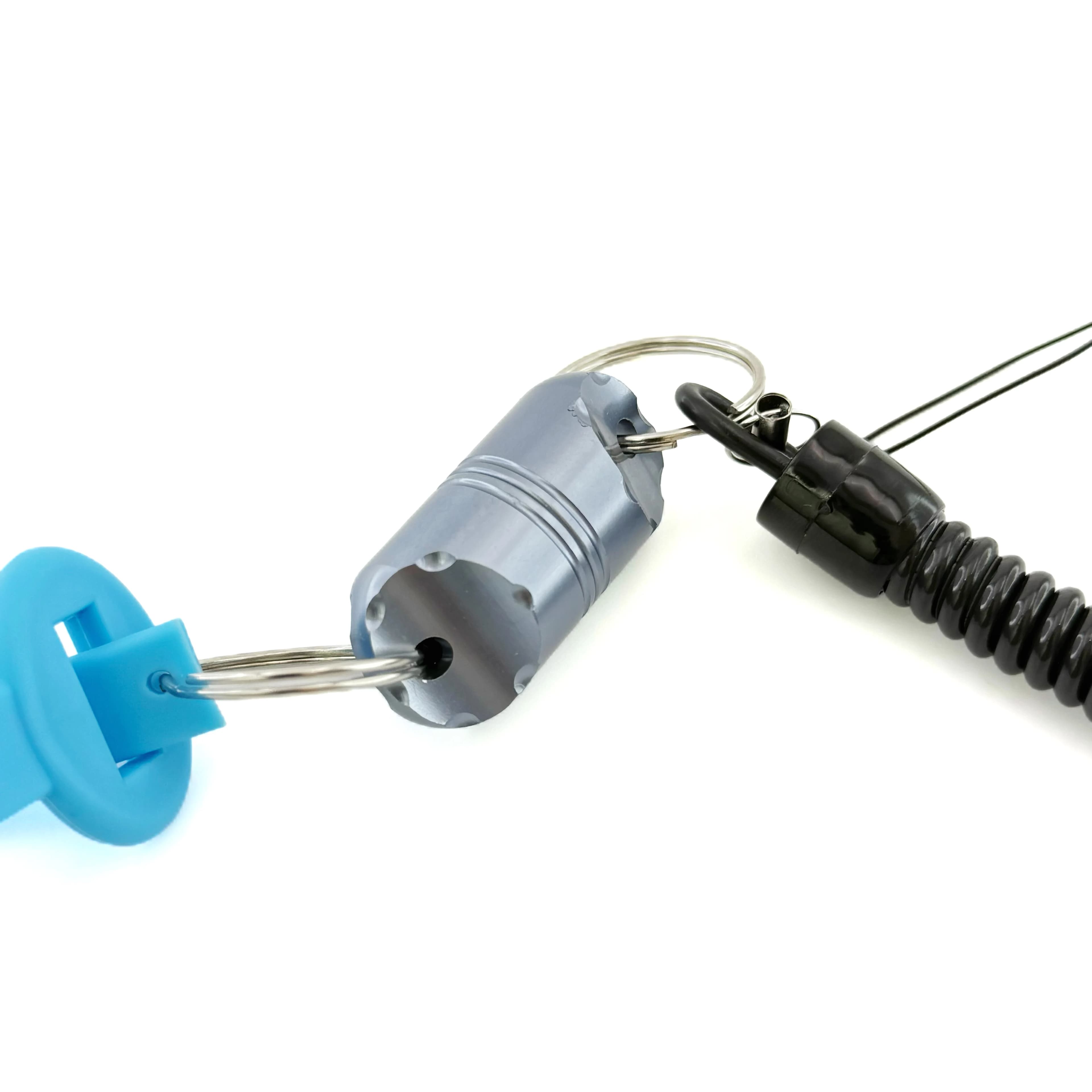 Fibbia magnetica per guadino Gancio magnetico Manopole per pesca a mosca Appendere fibbia Accessori per la pesca Pesca Aspirazione verticale