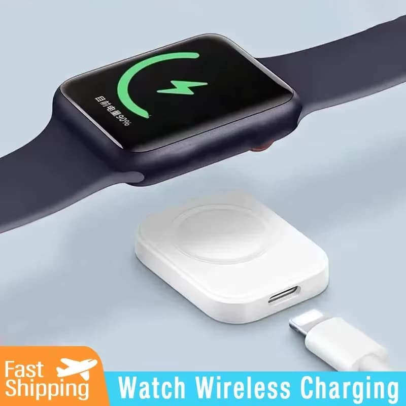 New Magnetic Wireless Portable Watch USB Type C Fast Charger for Apple Watch Series 10 9 8 7 6 se 5 4 3 2 1 Universal Charging