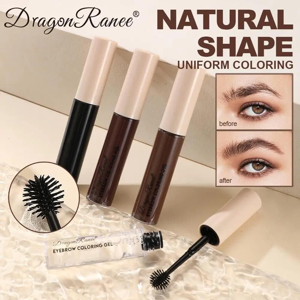 1 Pz Eyebrow Wild Eyebrow Coloring Cream Long-lasting Raincoat 3D Make Natural Apply for Eyebrow Mascara for Wild Easy Y5X2