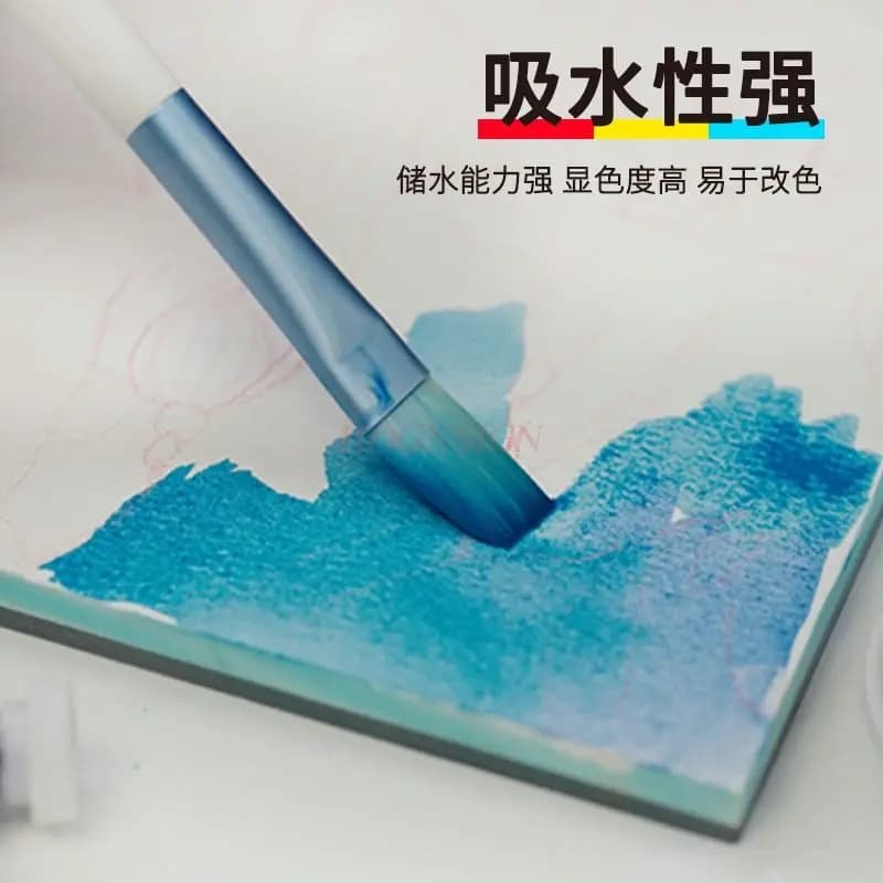1pcs Cotton portable thick watercolor book, beautiful sketching book, drawing book