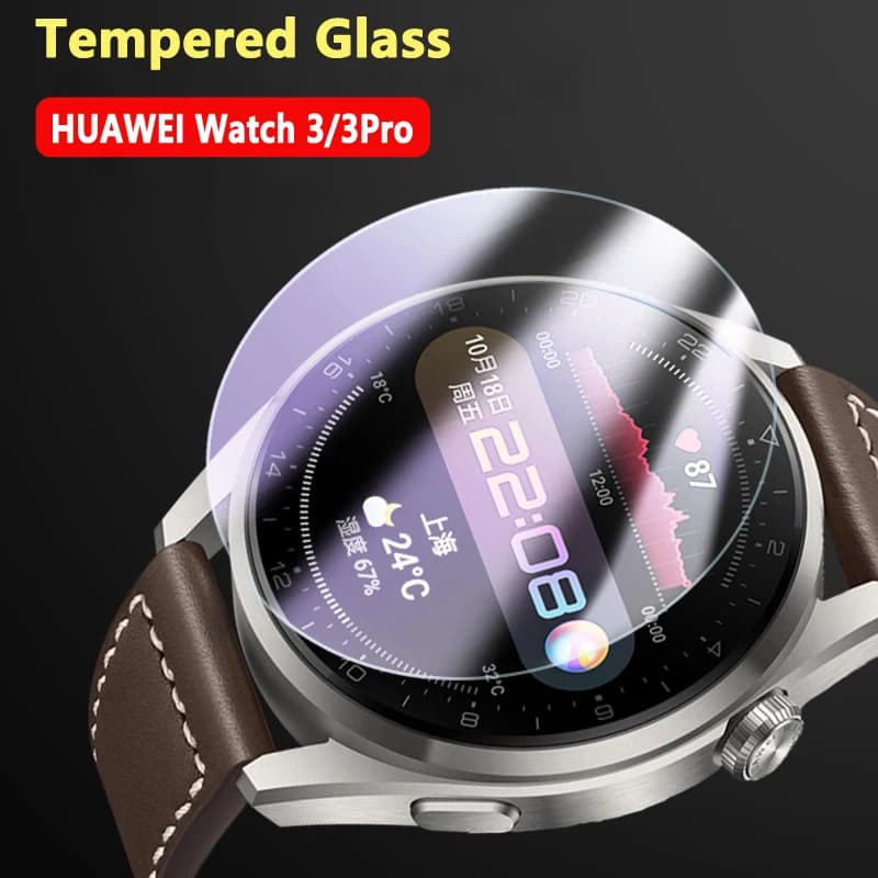 Vetro temperato per Huawei Watch 3 Pro 48mm 46mm accessori smartwatch pellicola protettiva HD Huawei Watch 3 proteggi schermo