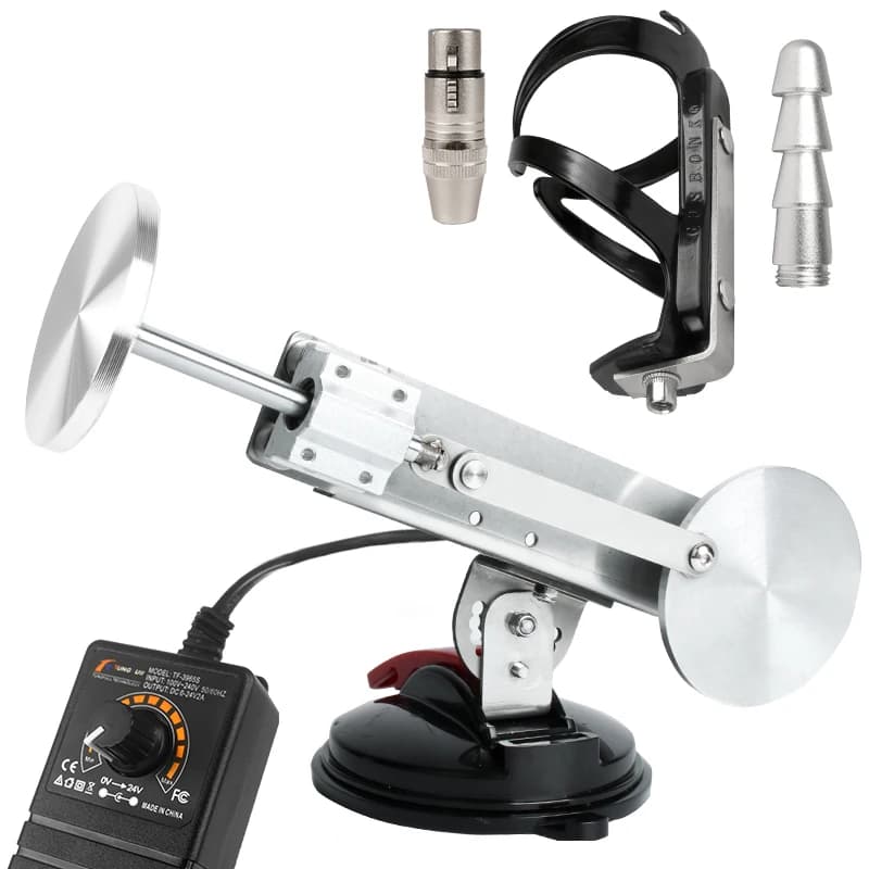 Attuatore lineare telescopico con corsa da 65 mm di nuovo stile con piastra da 80 mm 100 V-240 V Mini motore con meccanismo alternativo CC a grande spinta