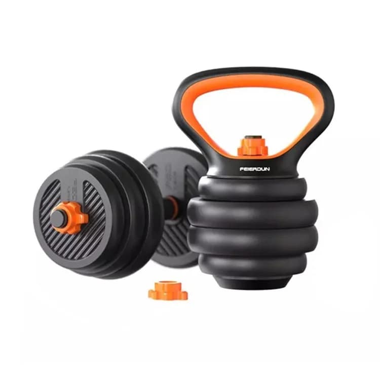 Hot sale Kettlebell handlebar set adjustable from 6 pieces 10-40 kg Iron balance Gym Fitness exercise Free weights