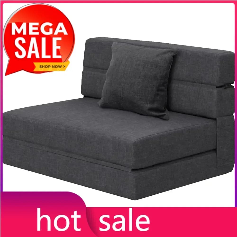 Bestseller in Offerta: Divano Letto in Memory Foam con Cuscino, Poltrona Futon, Letto per Ospiti, Divano Pieghevole, Rivestimento Lavabile, Misura Singola