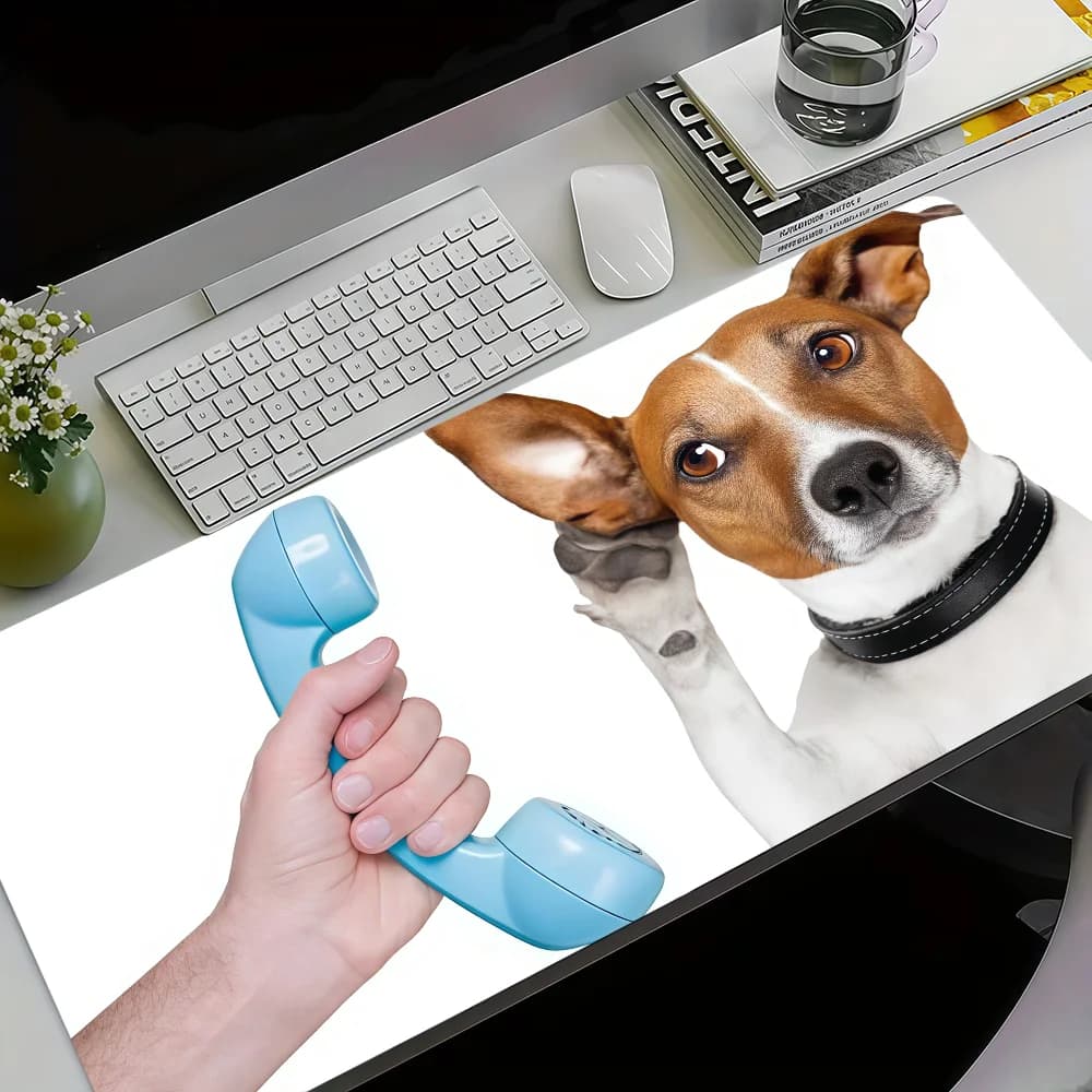 Funny Meme Cute Dogs Mouse Pad Non-slip Thickened MousePad Large Writing Lockedge Gaming Cushion Office Student