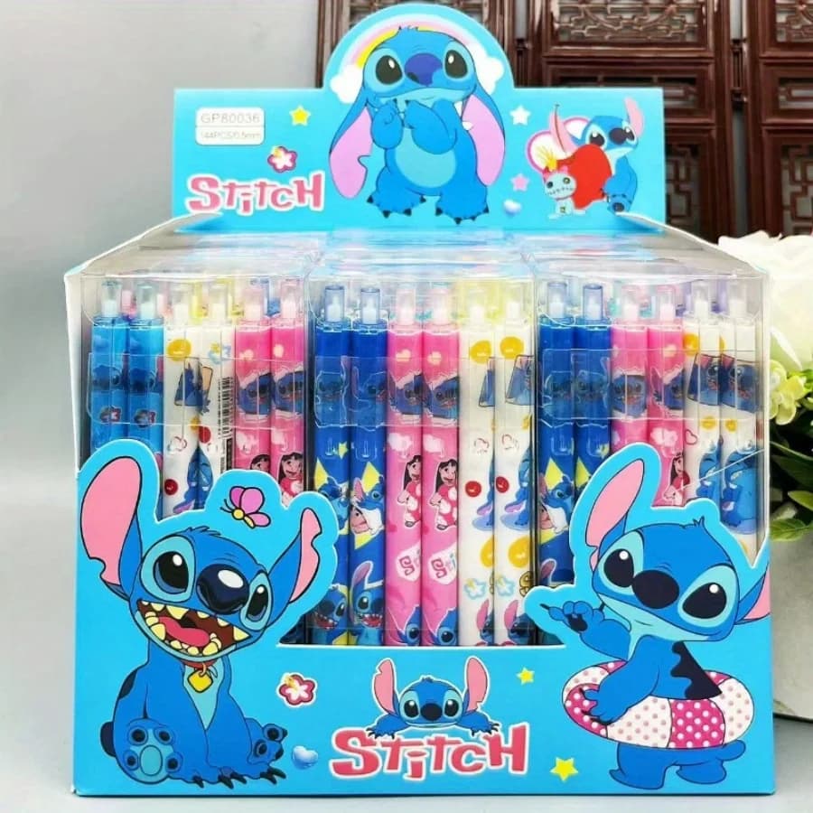 Set di 12 Penne Gel Nere da 0,5mm per Scuola e Ufficio, Penne Scorrevoli e Durevoli per Scrittura Fluida
