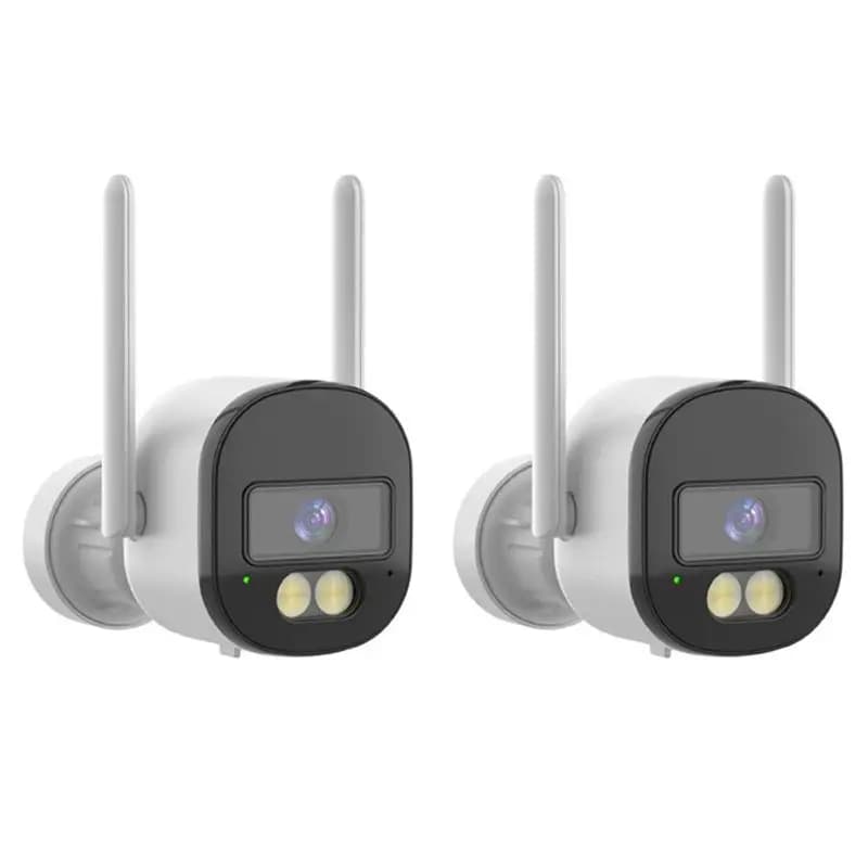 Telecamera di Sicurezza ZIZI Smart Life Tuya 2K 4MP con Spina USA, Wi-Fi 2.4G/5G, Mini Telecamera IP per Videosorveglianza CCTV