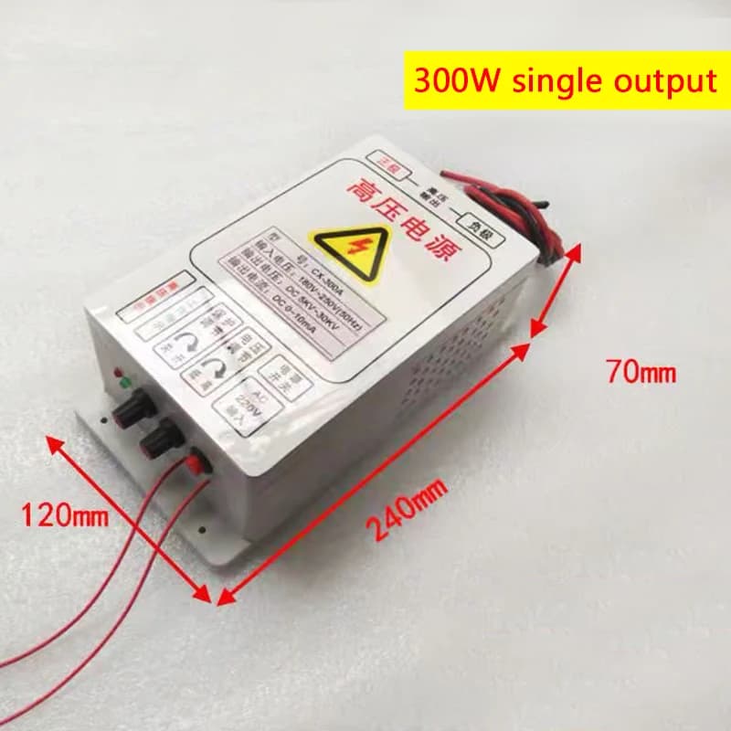 Alimentatore ad alta tensione a canale singolo Campo elettrostatico 30KV per purificatore di fumi d'olio Apparecchiatura industriale per la pulizia dell'aria