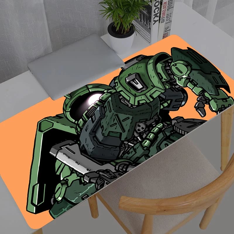 Tappetino per mouse Computer Mobile Suit Gundam Tastiera 900x400 Tappetino grande per accessori da gioco Mousepad PC Gamer Tappetino da scrivania