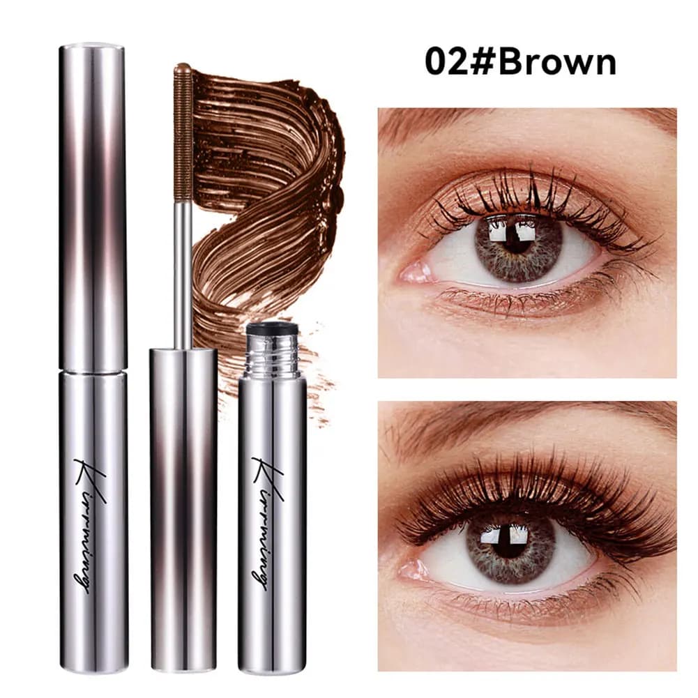 Heavy-duty curling mascara waterproof, deburring-proof, non-aggressive, for 24-hour thick eyelashes, keeps young and beautiful