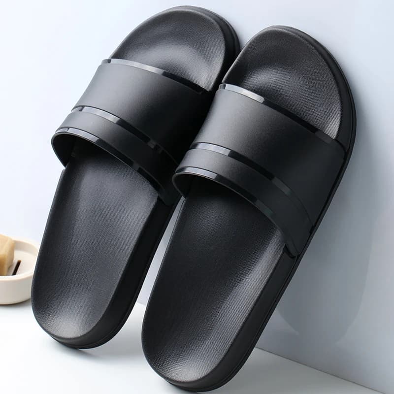 Unisex Summer EVA Slippers Anti-slip Shower Shoes Lightweight Home Beach Casual Slides 21032