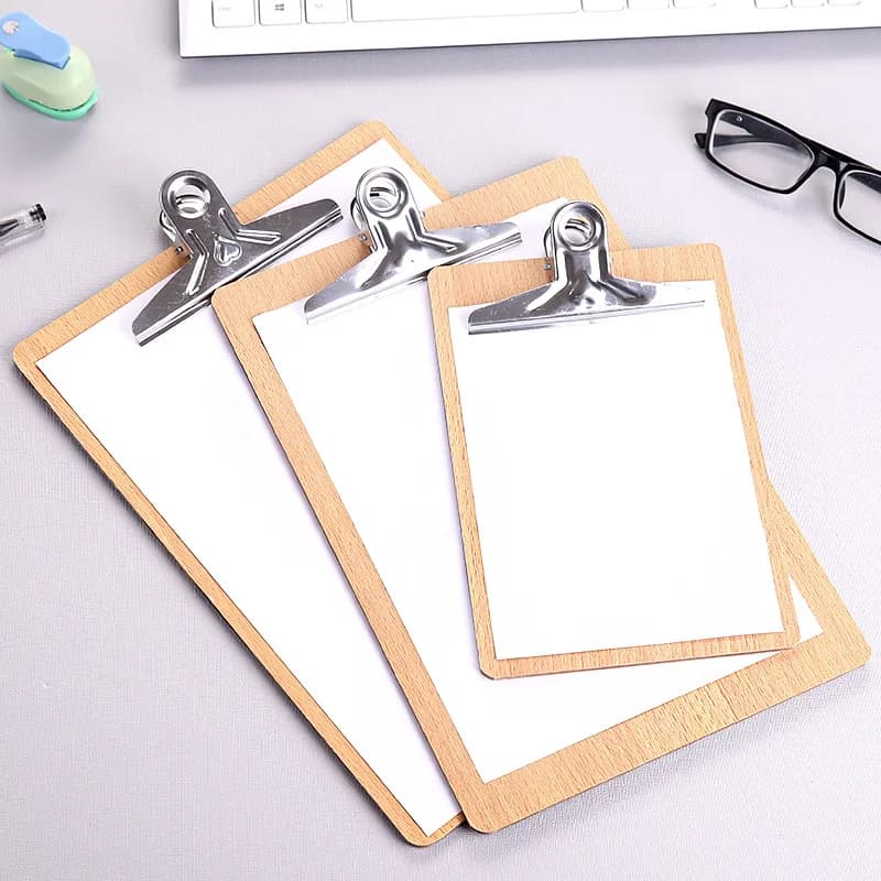 Creativo A4/A5 appunti in legno blocco per appunti cartella per documenti cartella per studenti cartoleria scuola forniture per ufficio