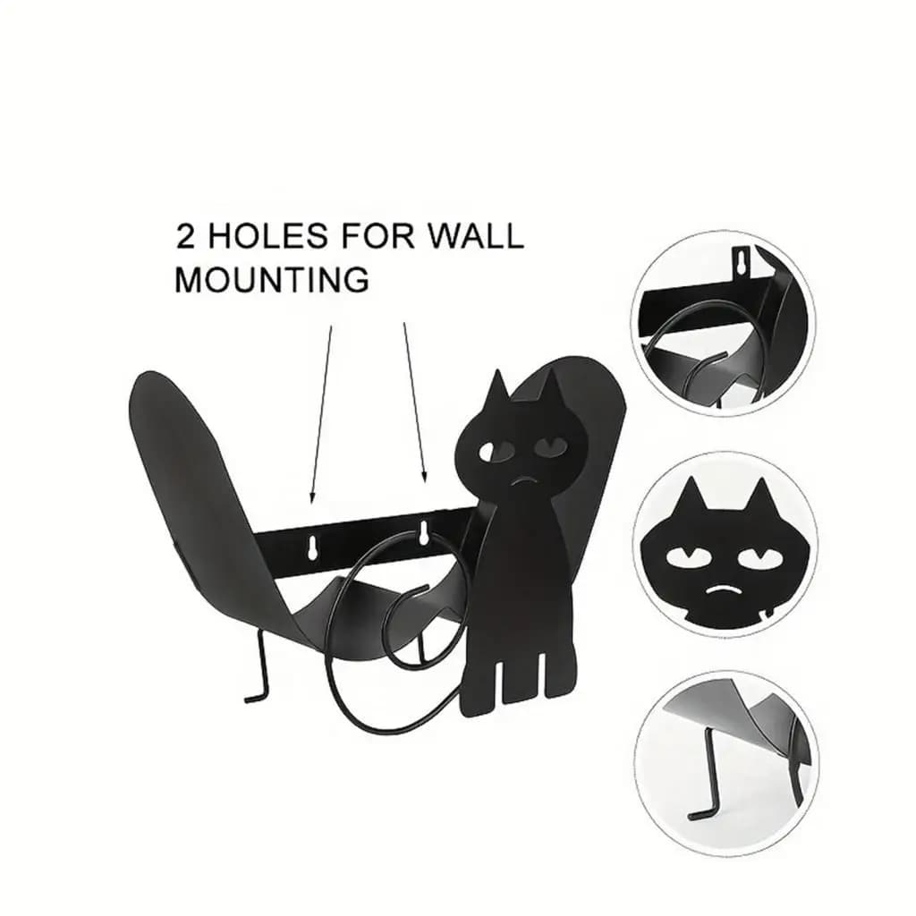 Metal Tissue Toilet Roll Paper Holder Stand Loo Roll Rack for Bathroom Kitchen Toilet Paper Storage Organizer Home Decor