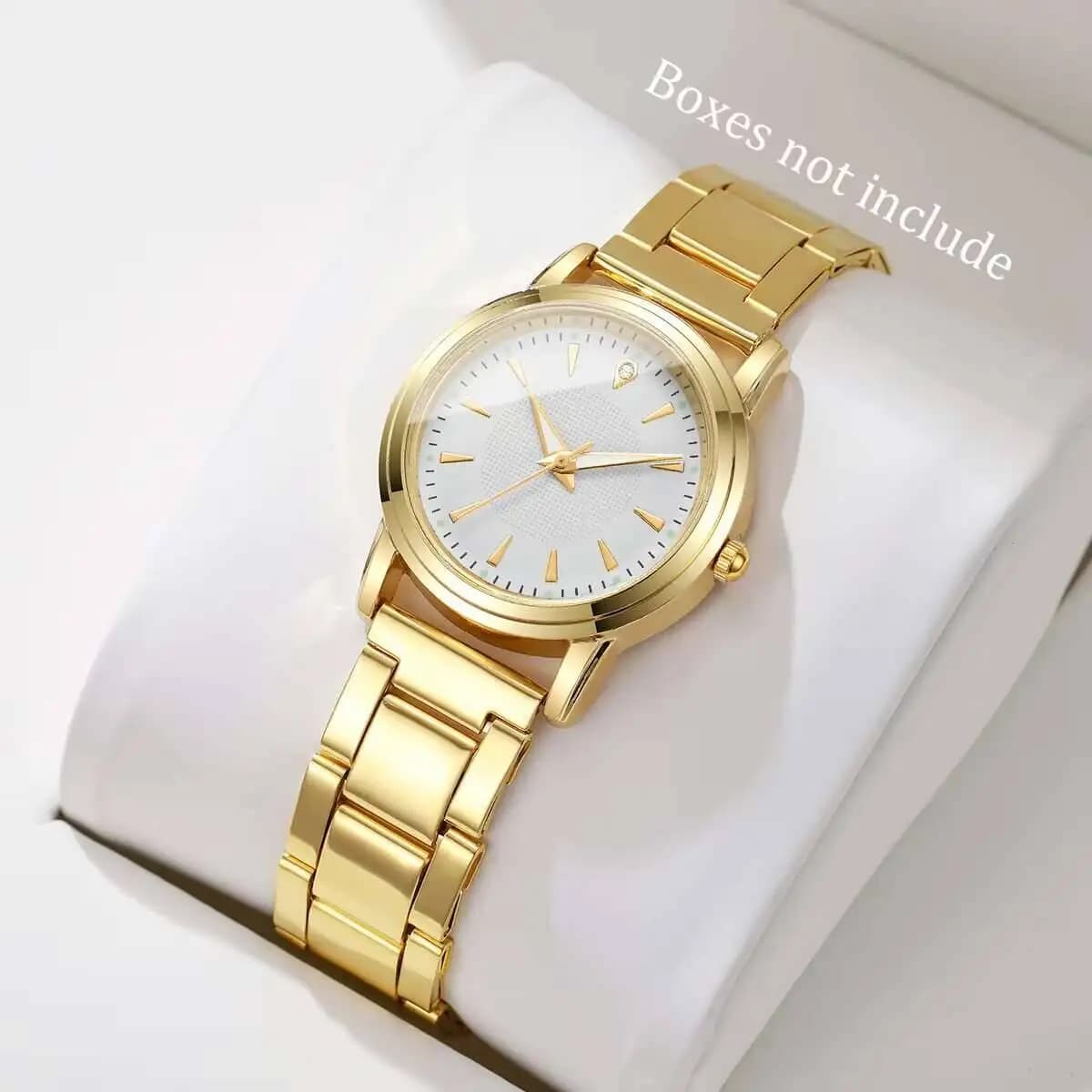 Orologi da donna alla moda quadrante semplice cinturino in lega orologio da polso analogico al quarzo Reloj Mujer orologio da ragazza regalo (senza scatola)