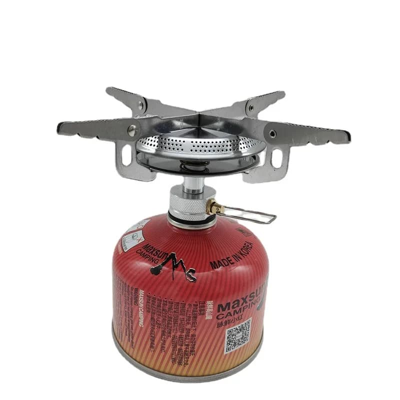 Outdoor Camping Gas Stove Ultralight Portable Stove Burner for Hiking Backpacking Picnic Cooking Stoves Furnace