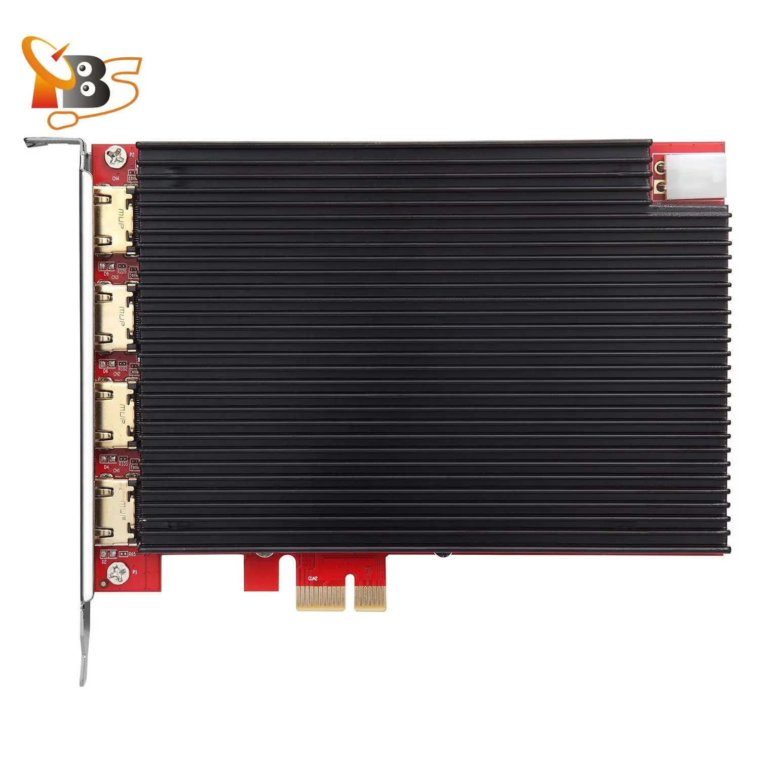 TBS6304X Scheda di acquisizione video 4K 30FPS 4 ingressi HDMI compatibile con software DVB Tvheadend Astra Kylone Supporto HDCP 1.4