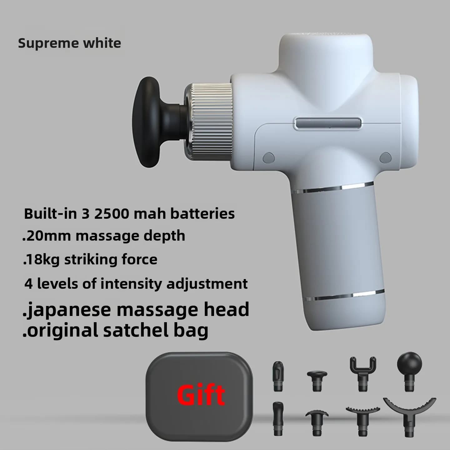 Pistola Massaggiante Muscolare, Mini Massaggiatore Professionale con Motore Brushless ad Alta Potenza
