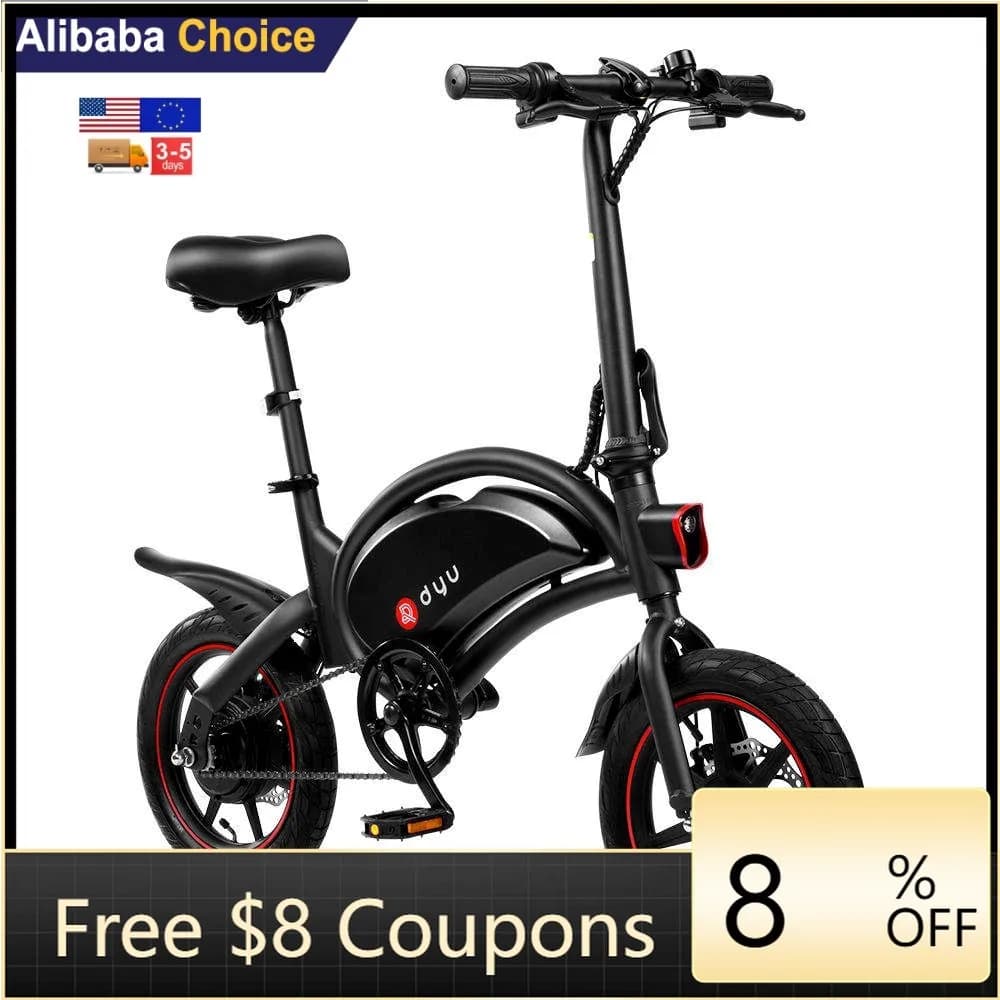 STLF DZ WJW Avanzato Bicicletta pieghevole economica Bicicletta leggera Scooter elettrico in vendita Ruota pieghevole per bici elettrica Ruote da 14 pollici Regolazione