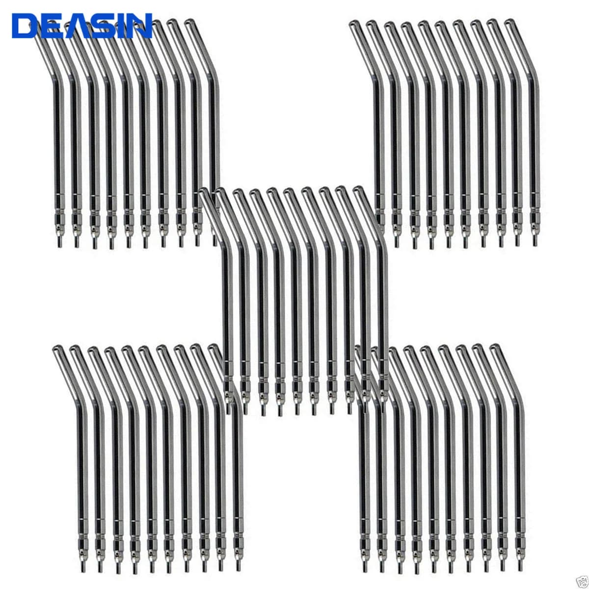 10/20 pz DEASIN Stainless Steel Dental Air Triple Siringa 3 Vie Air Water Spray Siringa Ugelli Tips For Tooth Whitening Tools