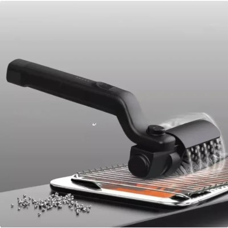 Electric Grill Brush for Cleaning Heavy - oil Stains on Grill Grates