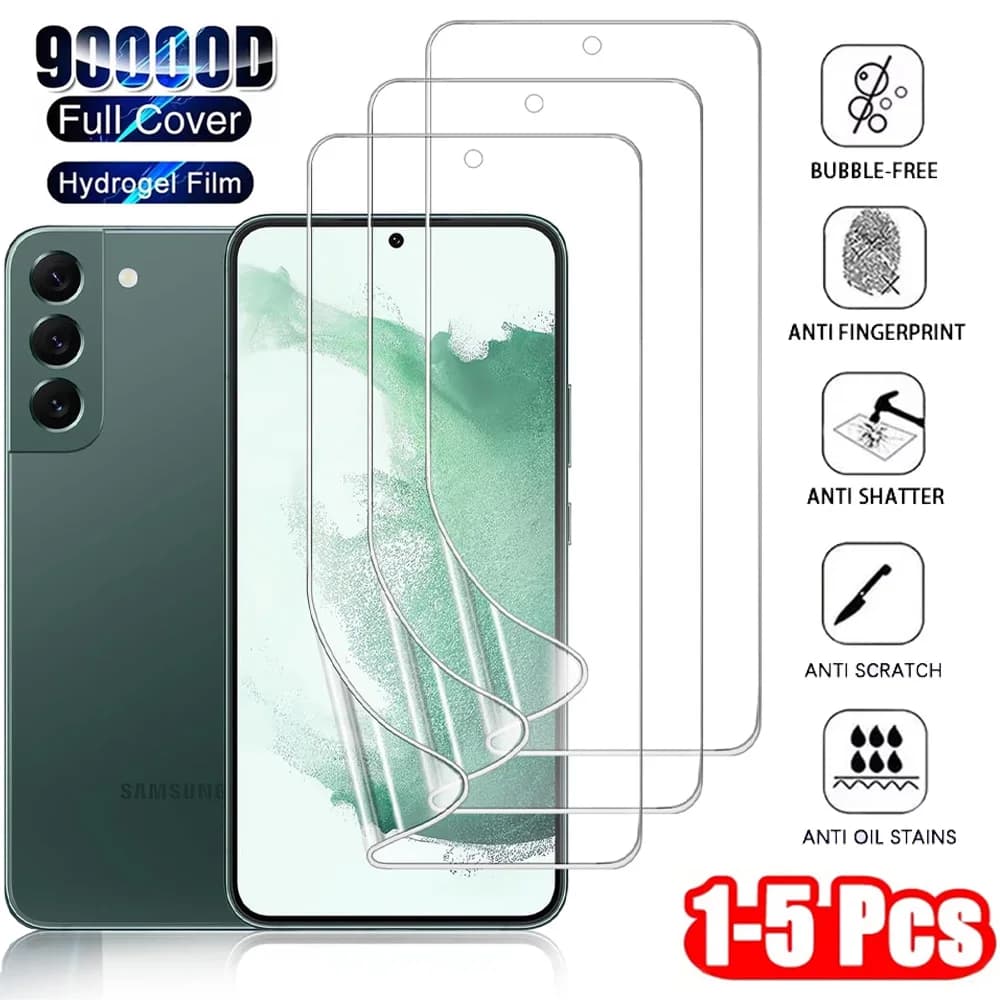 Idrogel Film for Samsung S26 S22 S23 S25 FE S24 Ultra, Screen Protector for Samsung S20 FE S21 Plus Note 20 10 S10e