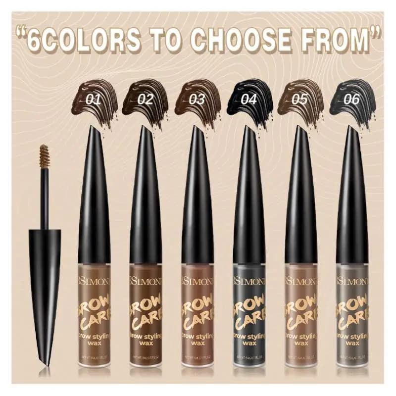 1Pc BSIMONE Mascara Curl, Siero per la Crescita di Ciglia e Sopracciglia, Nutriente e Volumizzante, Mascara Nero 4D per Ciglia Spesse e Lunghe