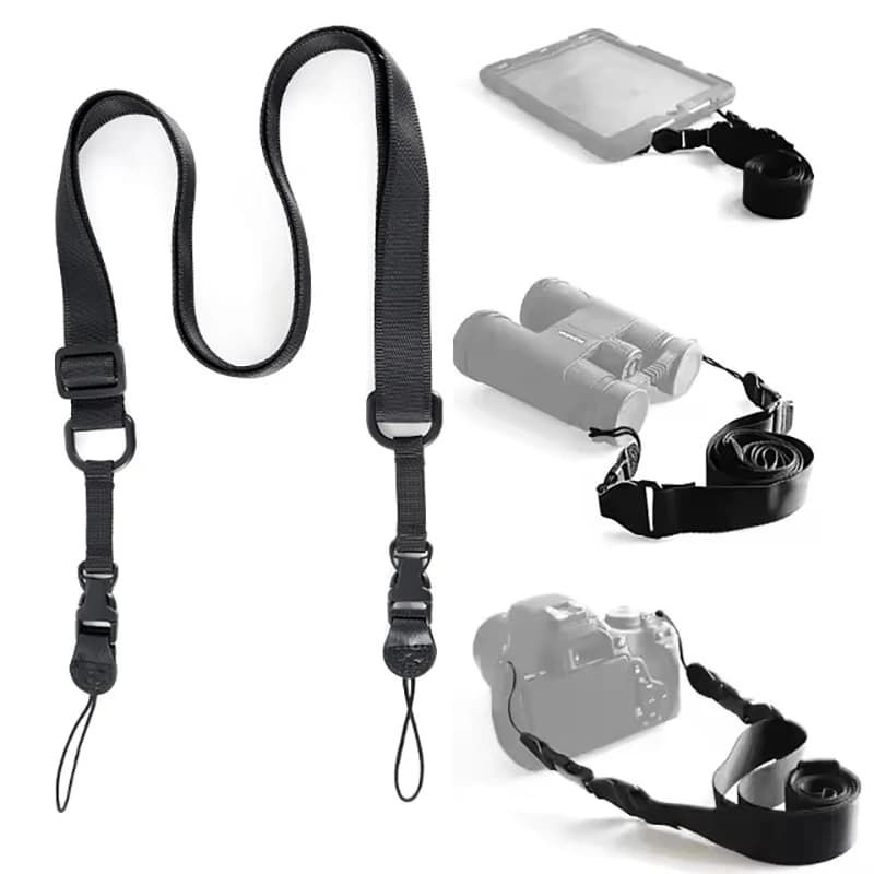 Adjustable Shoulder Strap Portable Nylon Replacement Neck Lanyard Quick Release Tablet Crossbody Belt Camera Strap