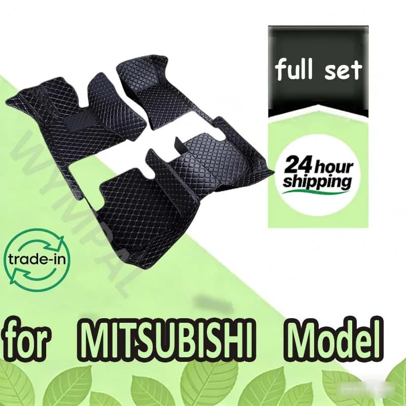 Tappetini auto per MITSUBISHI Pajero V97 Pajero Sport Pajero 4 Pajero V93 Pajero V73 Outlander Peev Outlander accessori auto