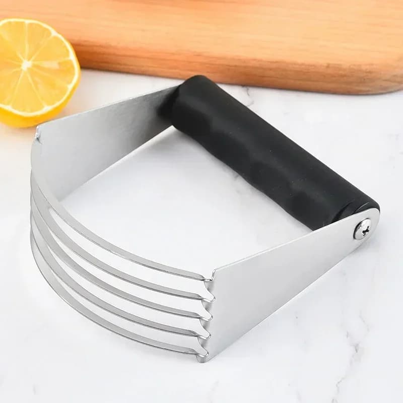 Frullatore per impasto multiuso Miscelatore per farina e panna Taglierine per farina Frullino per polvere in acciaio inossidabile Rammer Strumenti di cottura