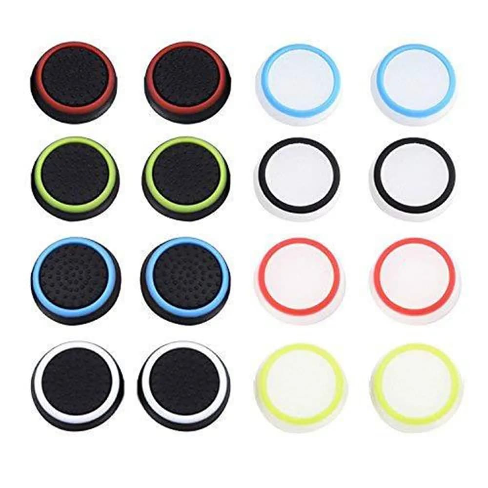 10PCS ThumbSticks Grips per PS4 PS5 XBOX ONE Switch/OLED/Lite JoyCon Silicone Luminoso Joystick Caps Thumb Stick copertura Accessorio