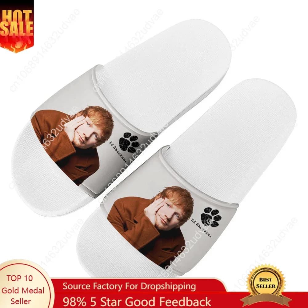 Ciabatte Ed Sheeran, Bath Sandals, Water Shoes for Men, Women and Teenagers, Customised Interior Sandals, Summer Slippers