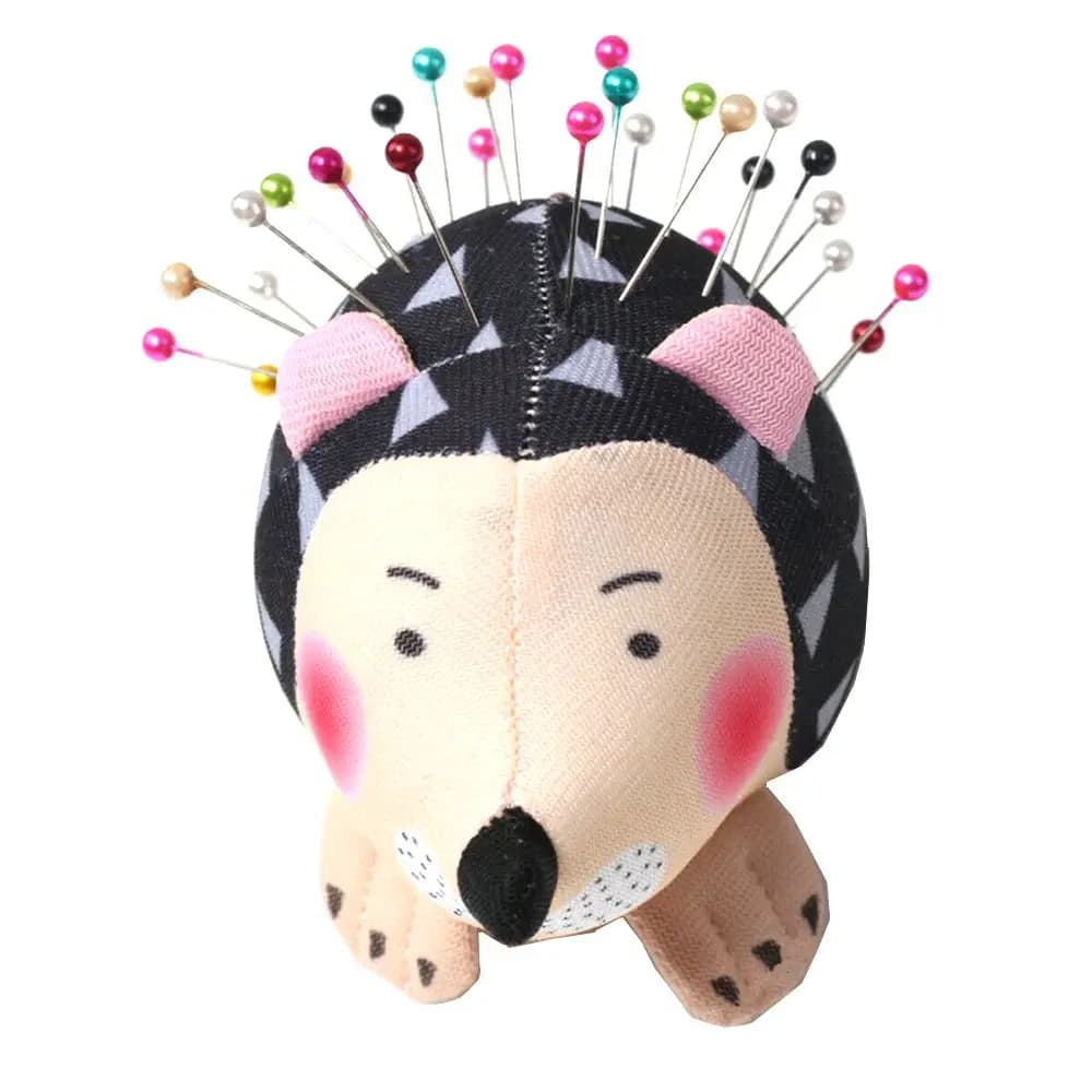 Needdlecraft portatile Cartoon Hedgehog Home Holder Pin Cushion pratico fai da te leggero Patchwork morbido carino Anti caduta cucito
