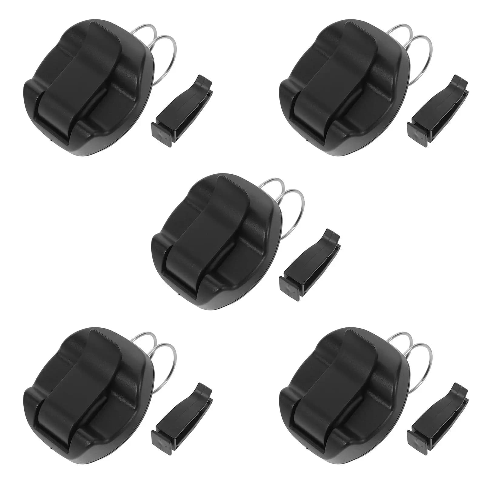5Pcs Car Glasses Holder Clip Sun Visor Sunglasses Organizer Versatile Eyeglass Hanger Clip for Auto Interior Tidy Dashboard