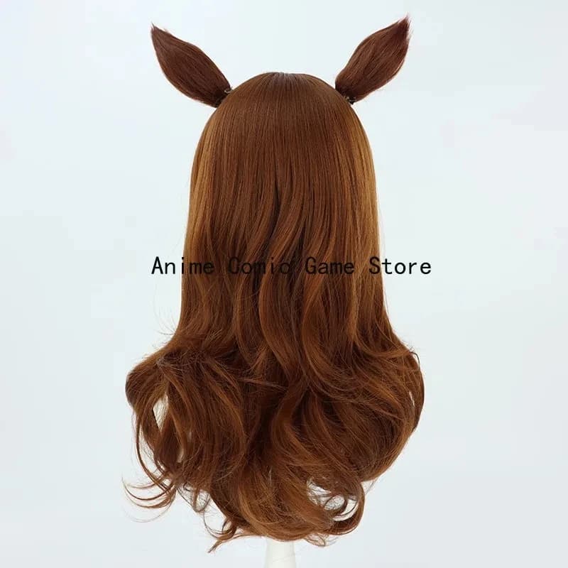 ◆ 2026 Uma Musume Pretty Derby Nakayama Festa Parrucca Cosplay con Coda in Fibra Sintetica Resistente al Calore + Cuffia per Parrucca ◆ …~