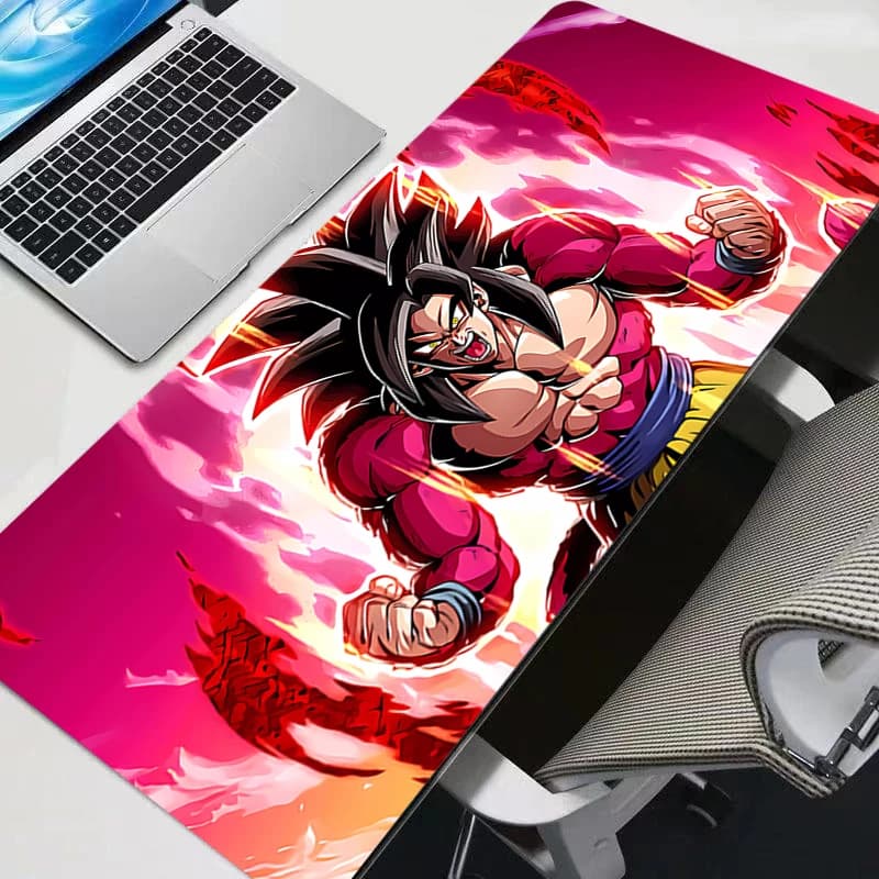 DBZ Dragon Ball Z Game Keyboard Carpet Laptop Gameplayer gif Soul Mouse Carpet Black Mouse Carpet for PC Gamer
