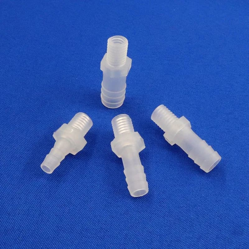 5~100 pcs M10~M14 Threading A 4~12mm Food Grade PP Connectors Aquarium Tank Fish Air Pump Air Fittings For Flexible Pipes