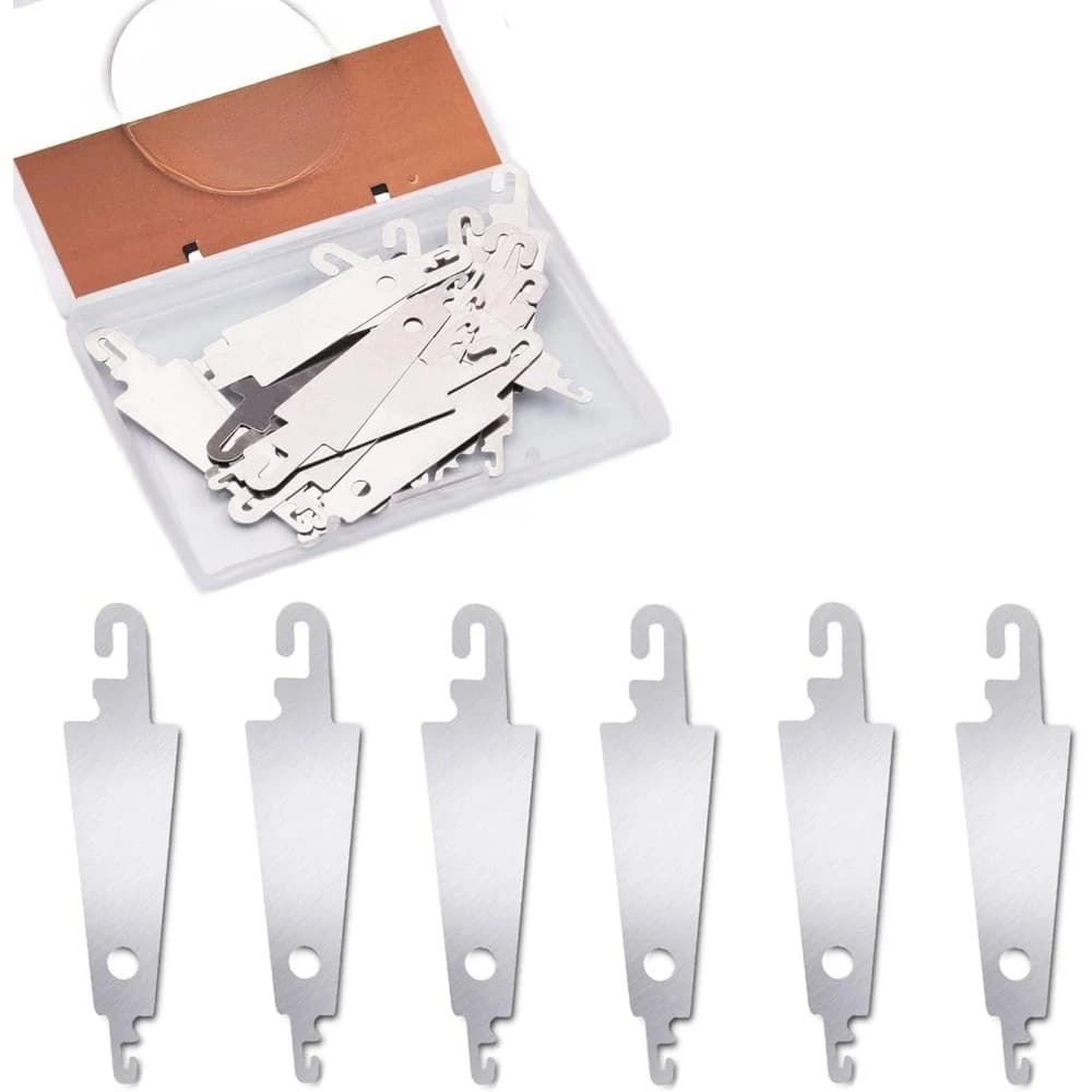 20 infila aghi in acciaio inossidabile per cucire a mano, punto croce, ricamo, maglieria, quilting
