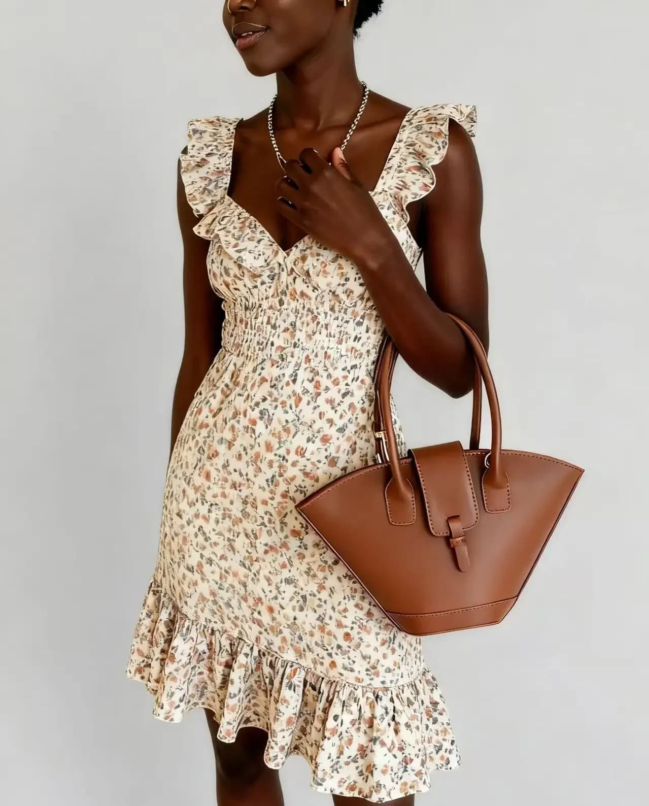 Elegante Borsa in Pelle dal Design Semplice, Ispirata al Parisiense Stile, Utilizzabile Come Borsa per Pannolini Glamour e alla Moda