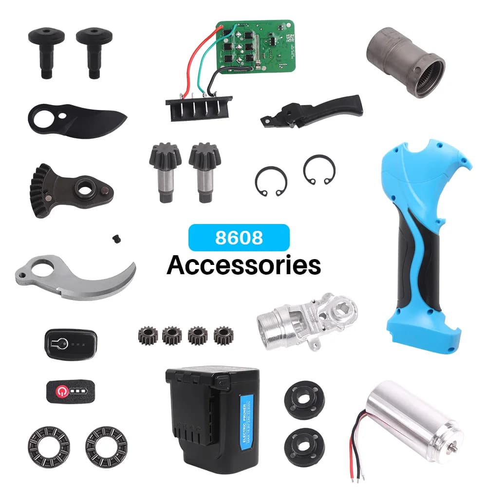 8608 tavolo accessori cesoie da potatura elettriche (1-44)
